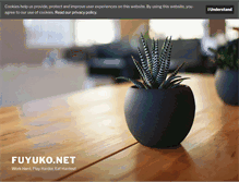 Tablet Screenshot of fuyuko.net